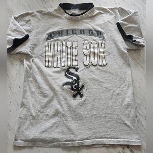 Vintage White Sox Tshirt Sz LARGE Jostens‎ Sportswear